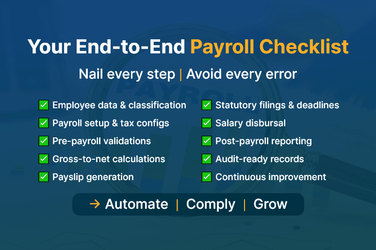 Your End-to-End Payroll Checklist