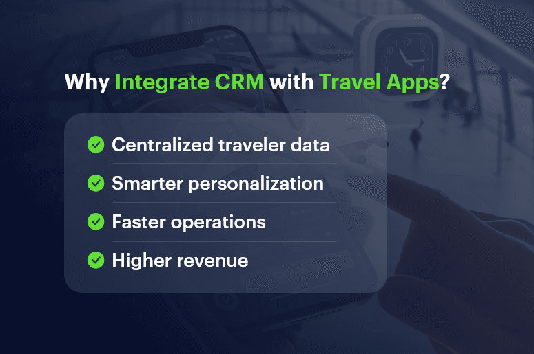 Integrate CRM with Travel Apps