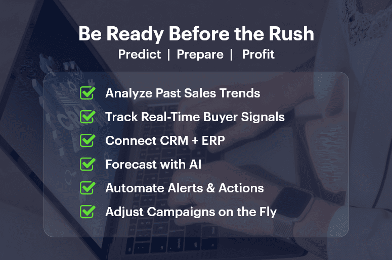 Be Ready Before the Rush