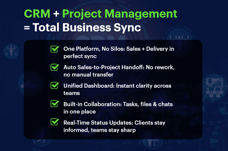 CRM Project Management Total Business Sync
