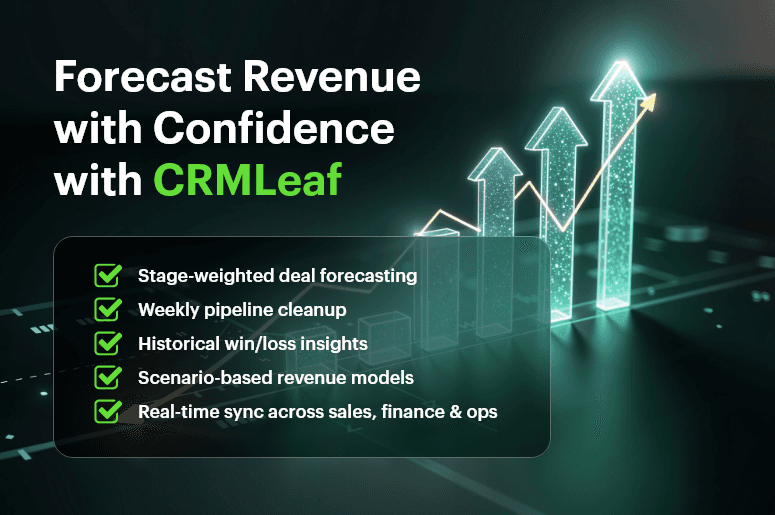 Forecast Revenue with Confidence with CRMLeaf