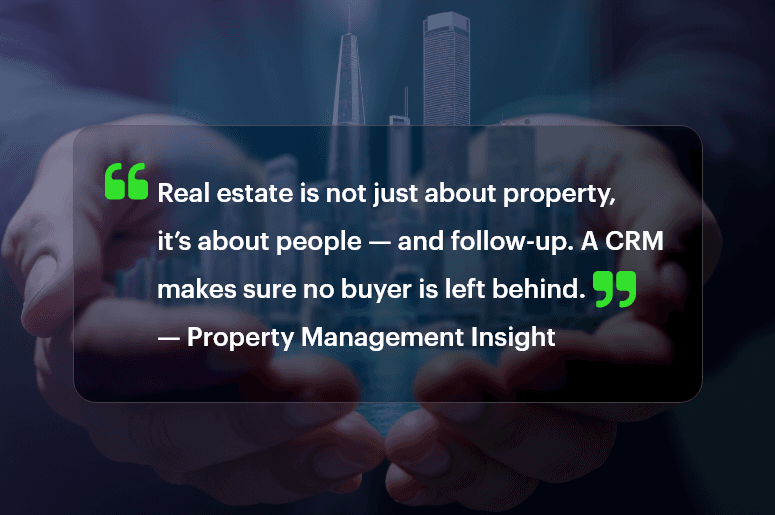 Real estate is not just about property