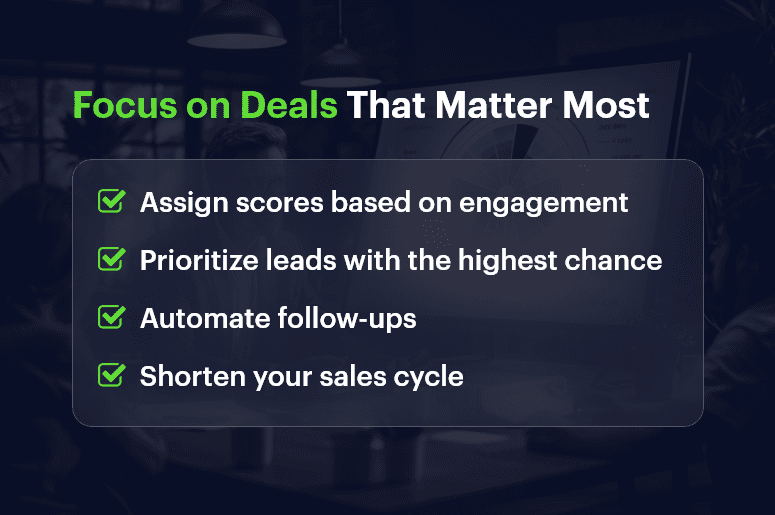 Focus on Deals That Matter Most