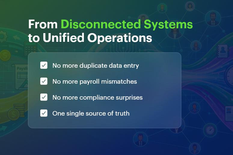 From Disconnected Systems to Unified Operations