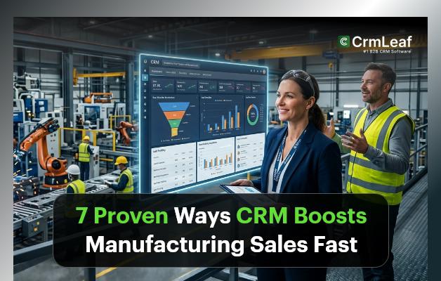7 Proven Ways CRM Boosts Manufacturing Sales Fast