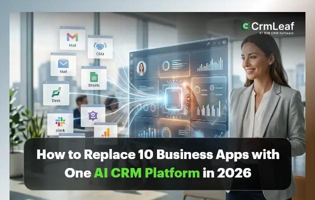 How to Replace 10 Business Apps with One AI CRM Platform in 2026