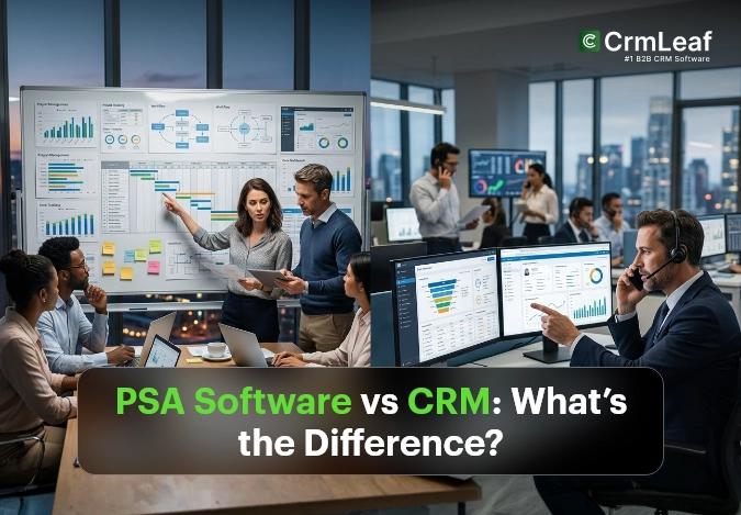 PSA Software vs CRM