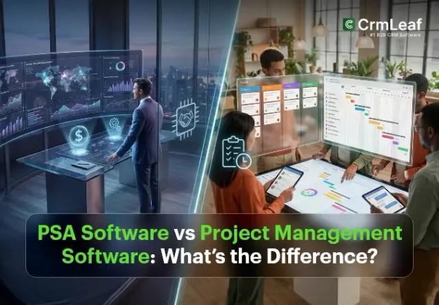 PSA Software vs Project Management Software: What’s the Difference?