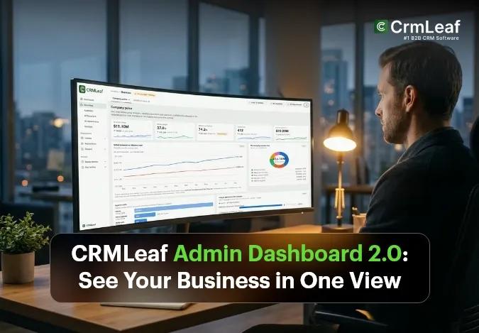 CrmLeaf Admin Dashboard