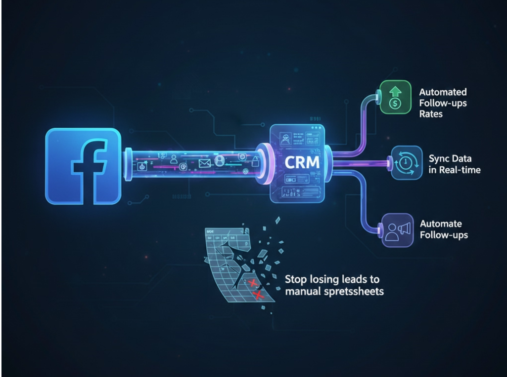CrmLeaf Facebook Integration Dashboard